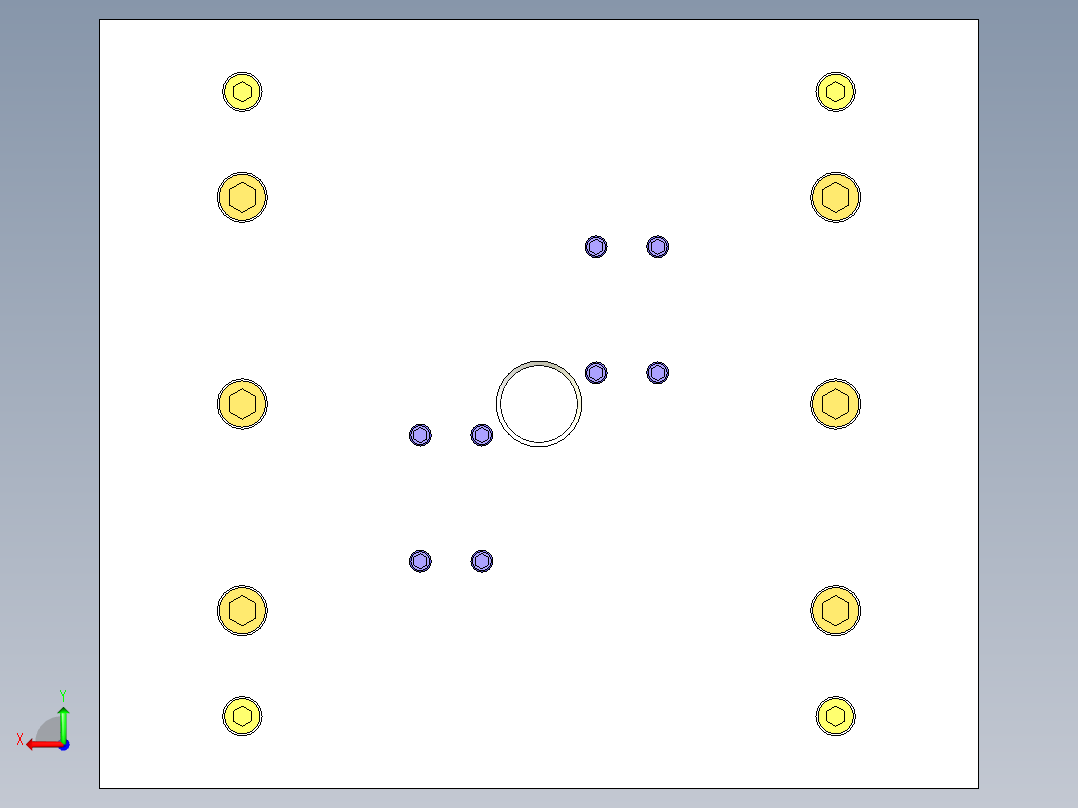 格力空调遥控器上盖注塑模具设计 1197105后视图