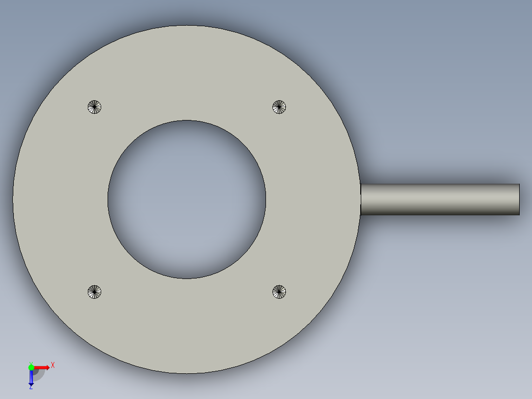 HDR-66高角度环形光源(AV11)-端面同心度+端面缺陷-到工件50mm俯视图