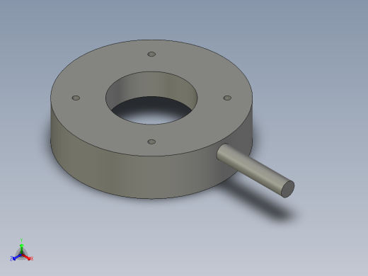 HDR-66高角度环形光源(AV11)-端面同心度+端面缺陷-到工件50mm正等轴测缩略图