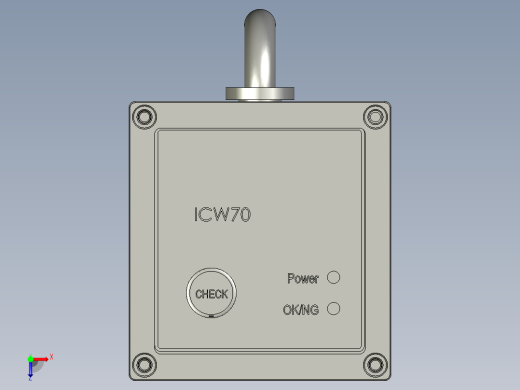 ICW703D外观图纸俯视缩略图