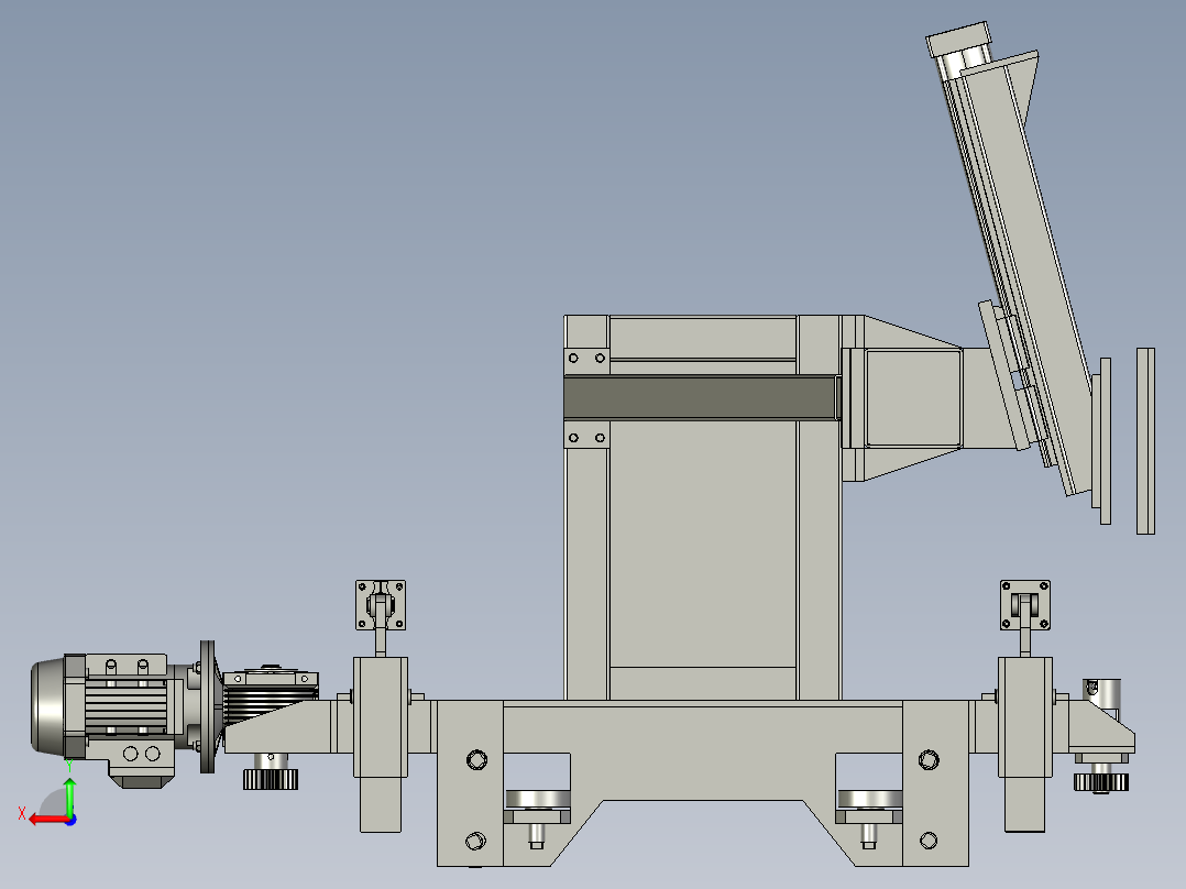 A定尺小车组件-AA30MN后视图
