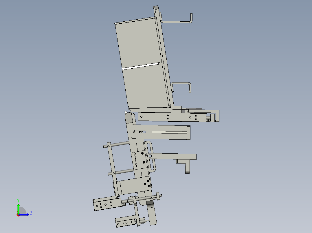 LXYC-BOSS0300自动上料机构-CDJC左视图