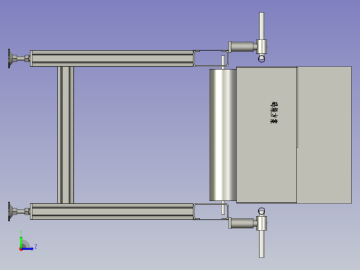 折箱流水线左视缩略图