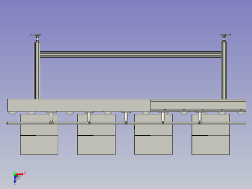 折箱流水线俯视缩略图