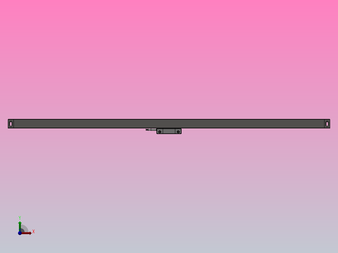 JCXE-F光栅尺[JCXE900-F1]前视图