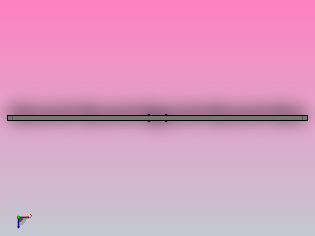 JCXE-F光栅尺[JCXE900-F1]俯视图