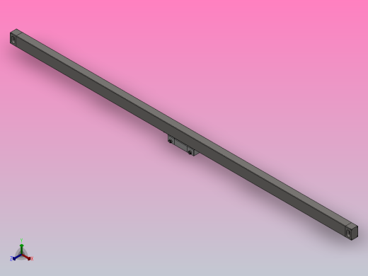 JCXE-F光栅尺[JCXE900-F1]正等轴测缩略图