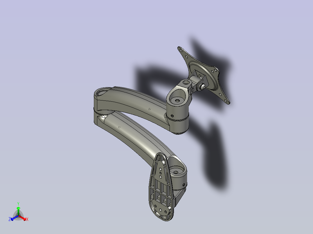 WHC_1操作支架正等轴测图