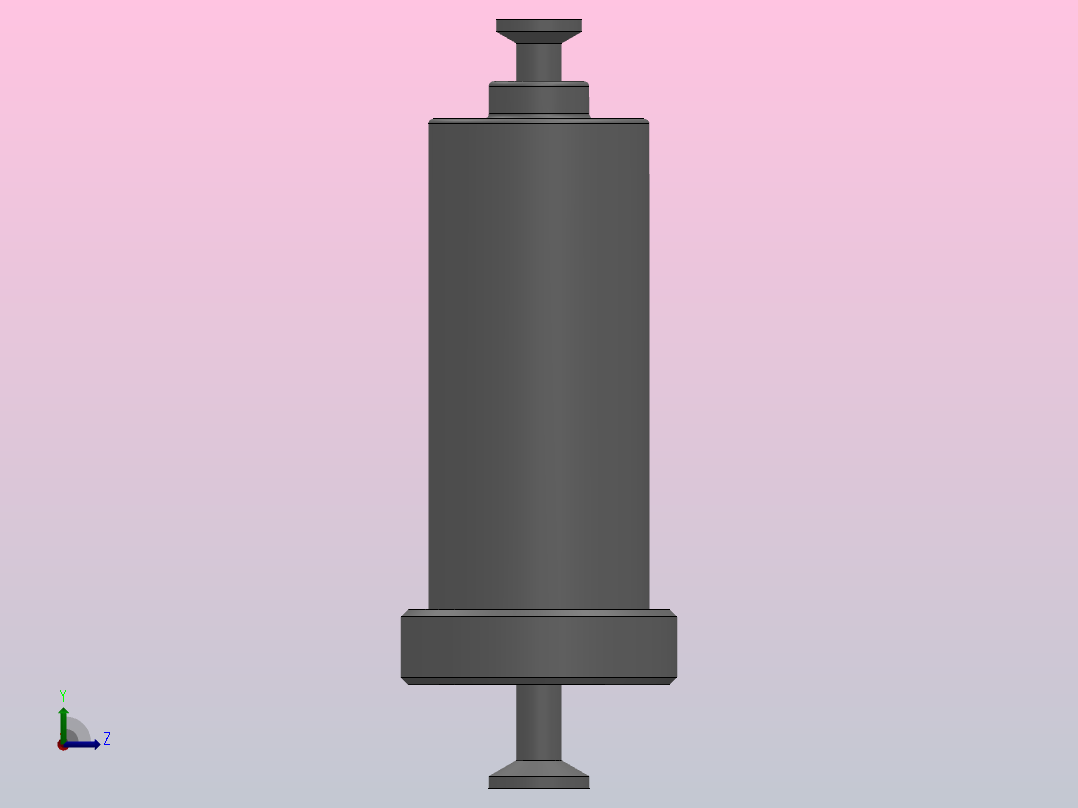 焊接式直通过滤器[DN32]左视图