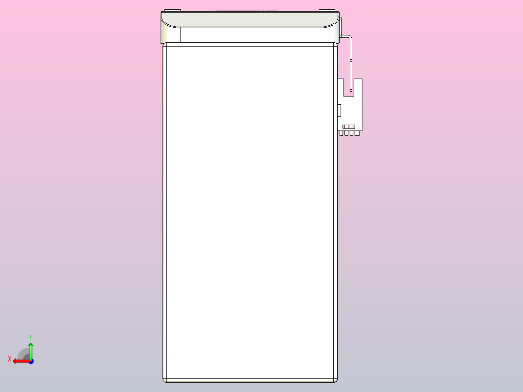 滚珠丝杠直线轴带导轨全封闭TPA-HCR-85D-1610C-L450-MP-C-P20-N3后视图