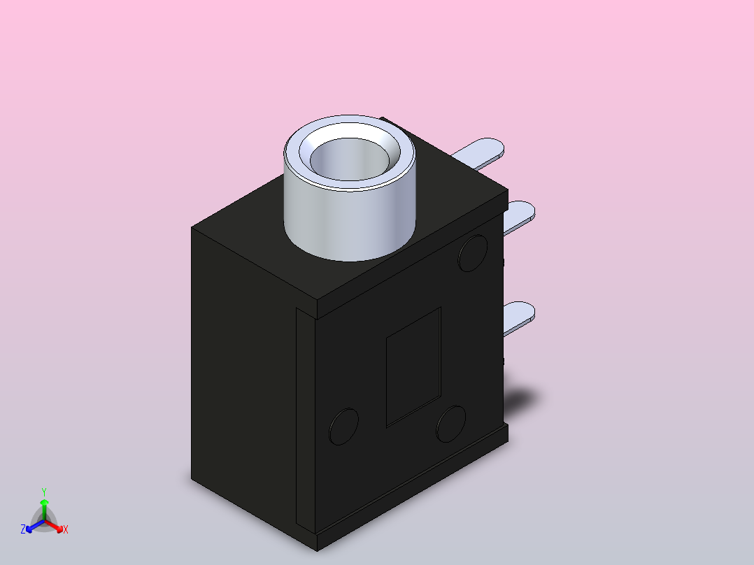 ST21N音频接口3毫米主视图