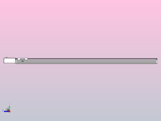 皮带直线轴半封闭可选导轨TPA-HNB-120D-110-L1600-MR-C-P40-N3右视缩略图