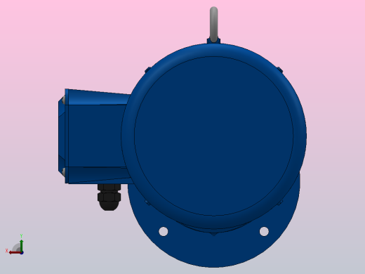 RXF57法兰轴伸式安装斜齿轮减速机RX57-Y3-4P-100-M1-0°-Φ200后视缩略图