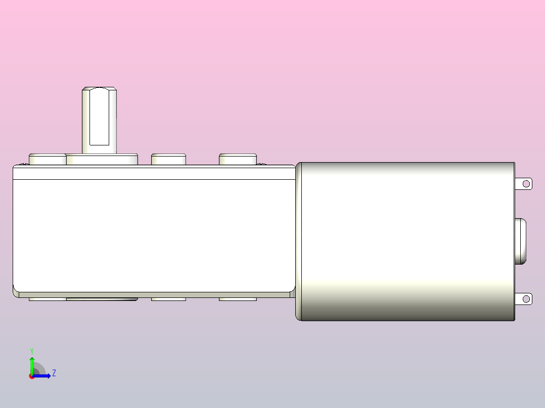 JGY-395DC马达[JGY-395]左视图