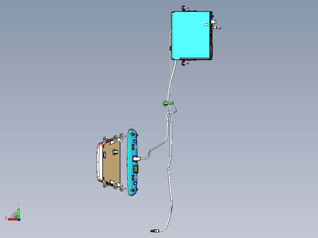 FNA7901003_8寸导航装置后视图