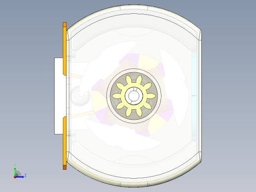 小型直流电动机CATIA V5 r21完整结构左视缩略图