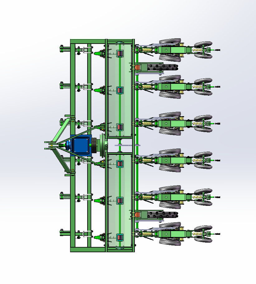 免耕精量施肥精密播种机设计（SW+CAD+计算）
