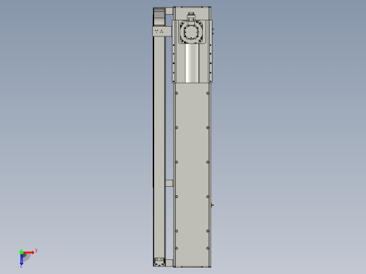 MFM22-BC-1000W-1000L齿轮齿条模组MFM22 最大负载150KG俯视缩略图
