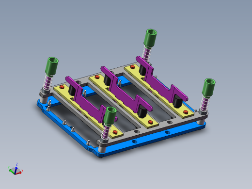 电子元件焊接工装