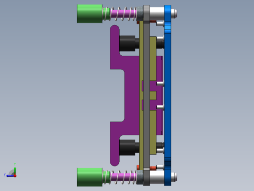 电子元件焊接工装右视缩略图