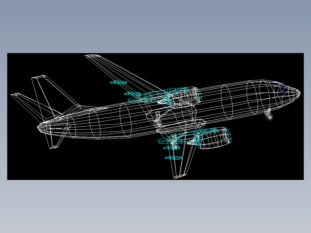 室内家具及植物的维模型十三-Q029