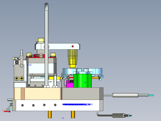 硬盘摆臂4合1测试机proe4.0可编辑后视缩略图