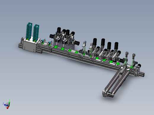 铣槽挑线机3D图纸 K17 非标自动化设备3D图纸3D模型