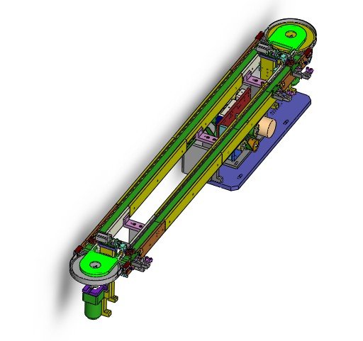 环型平带流水线3D图纸 DD167 非标自动化设备3D图纸3D模型缩略图
