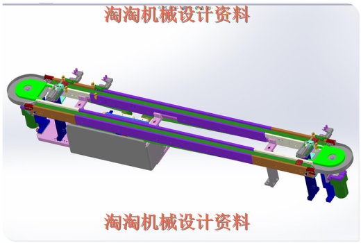 环型平带流水线3D图纸 DD167 非标自动化设备3D图纸3D模型缩略图