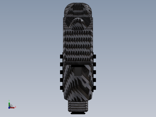 solidworks 安舒茨风格战术步枪前视缩略图