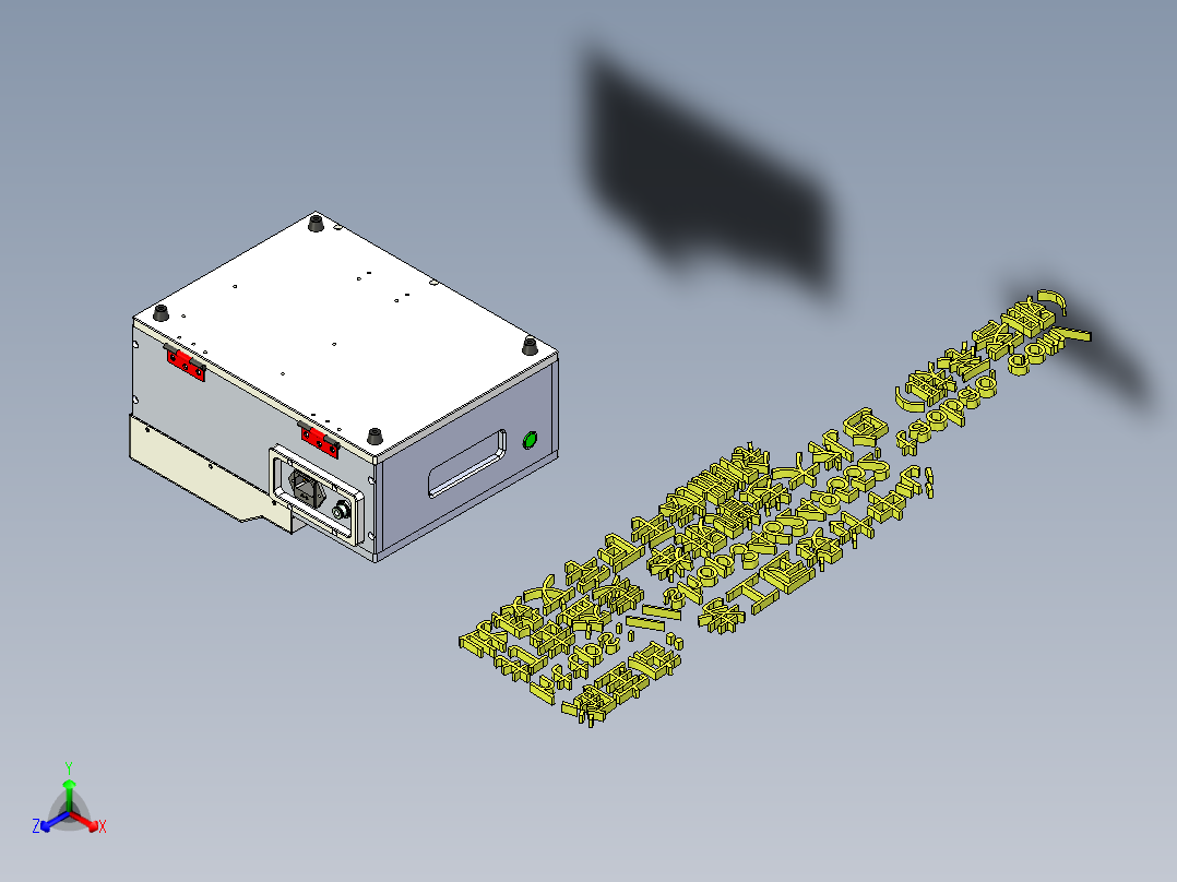 B2_FPC折弯设备正等轴测图
