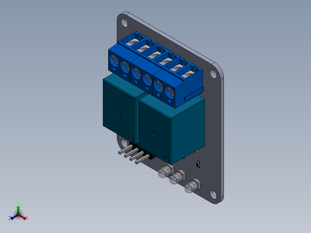 继电器1 (5)正等轴测图