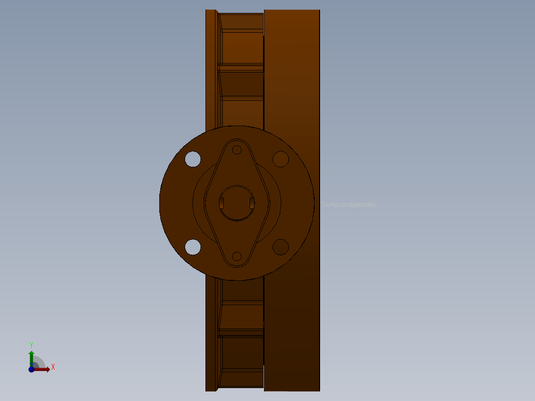 止住阀 (4)前视图