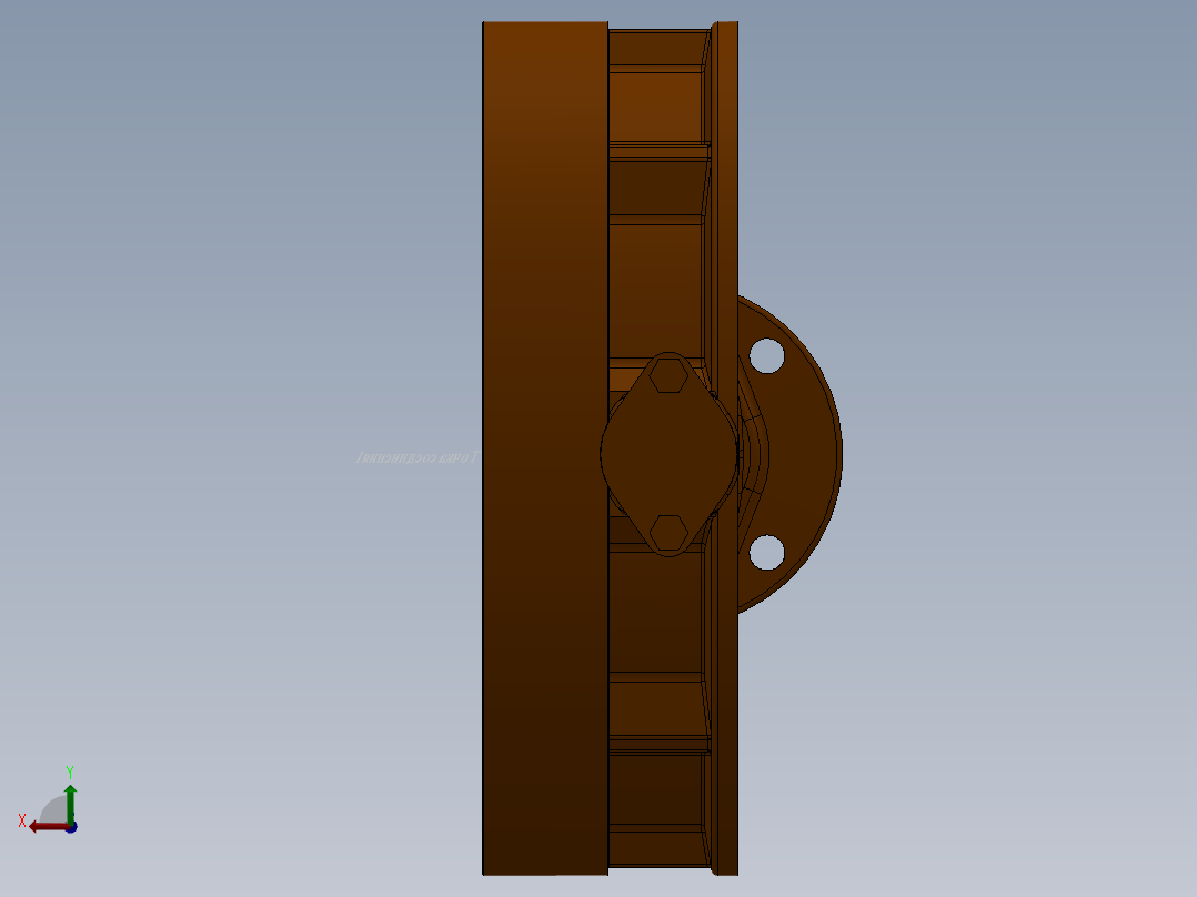 止住阀 (4)后视图