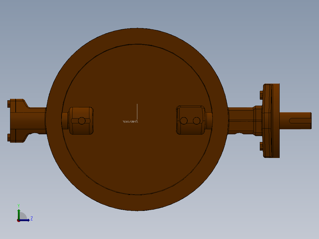 止住阀 (4)左视图