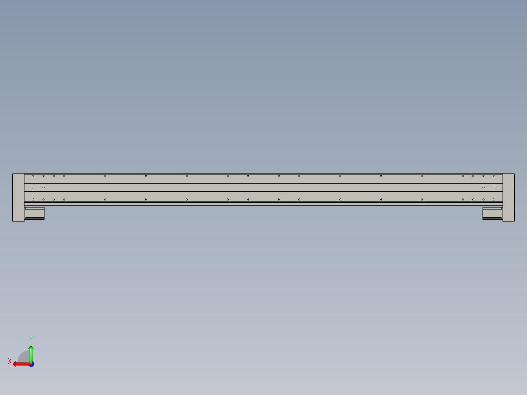 威洛博双电机滑台-VC14D2-S900-BLR-P40-C6后视图