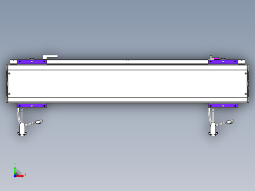 威洛博VL系列3d模型模组2VL14S1Y-S550前视缩略图