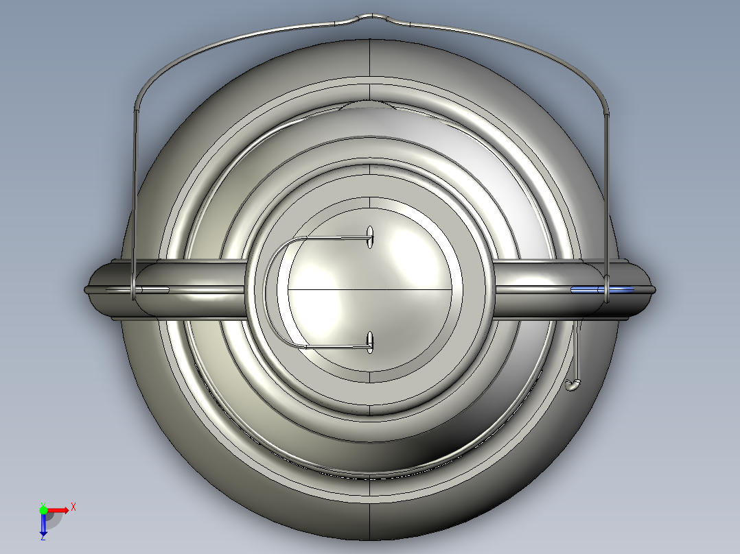 煤油提灯俯视图