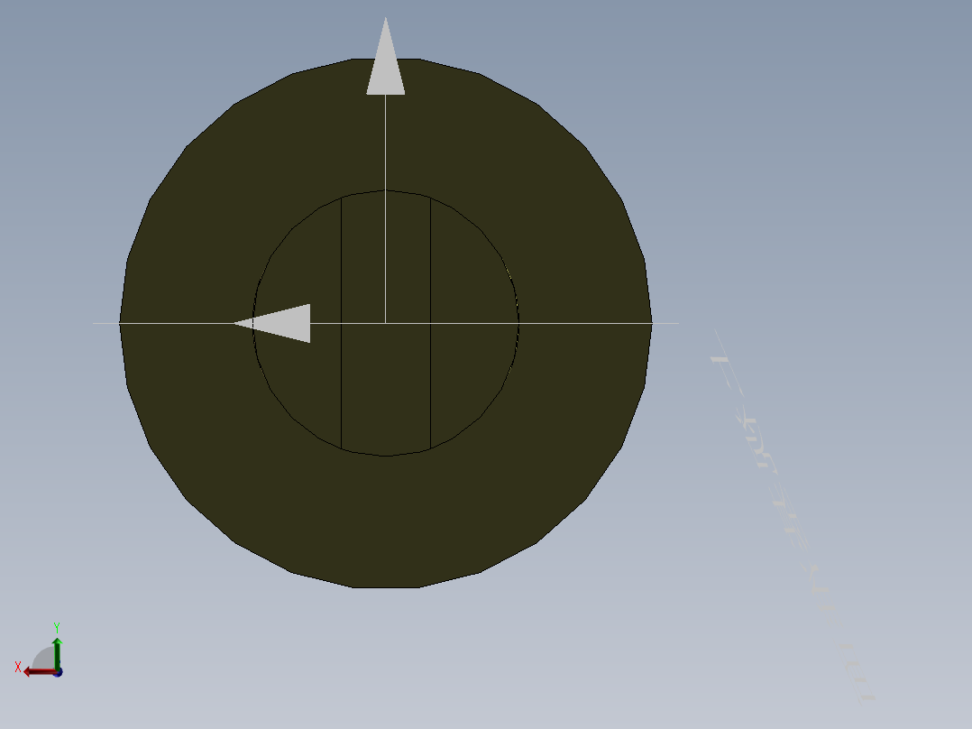 S9 上下导杆后视图