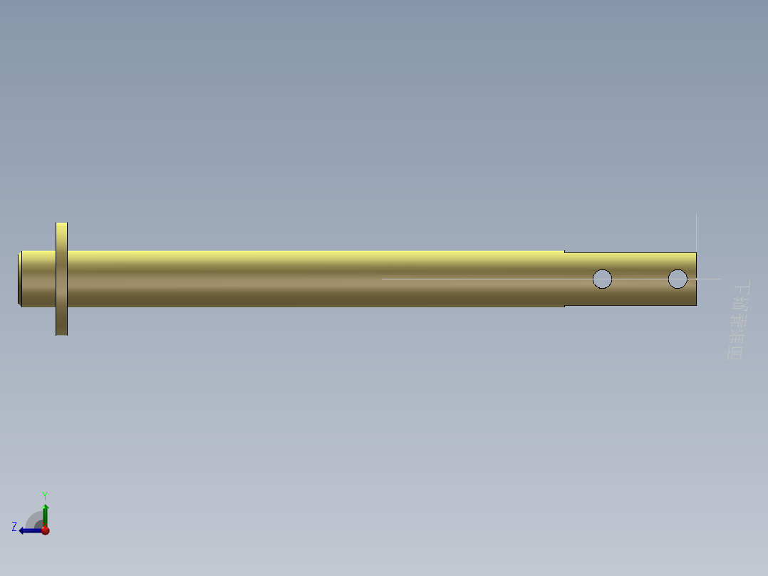 S9 上下导杆右视图