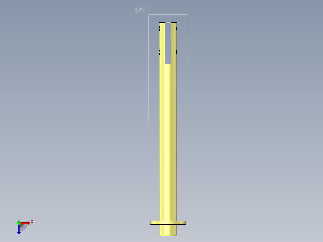 S9 上下导杆俯视图