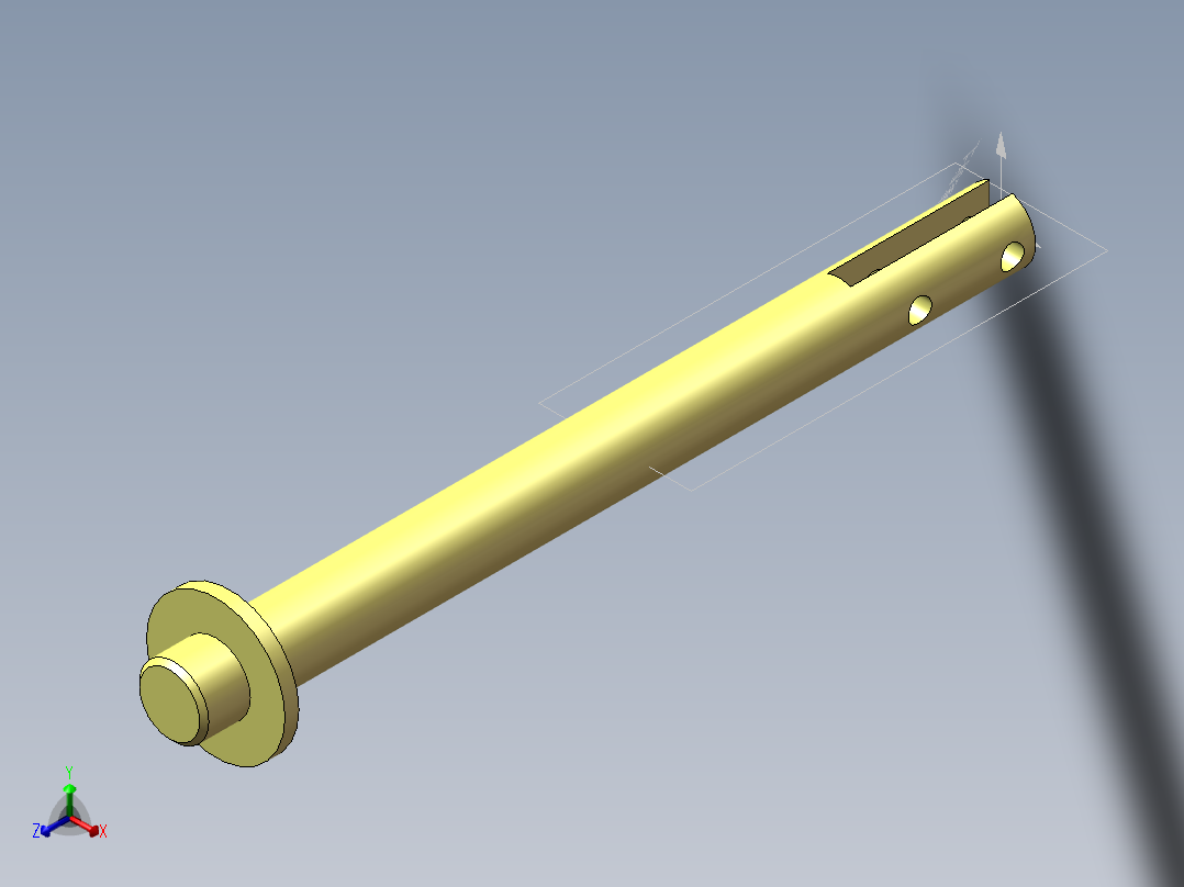 S9 上下导杆正等轴测图