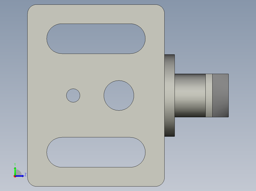 型材-BR SLIDER KJN530303左视图