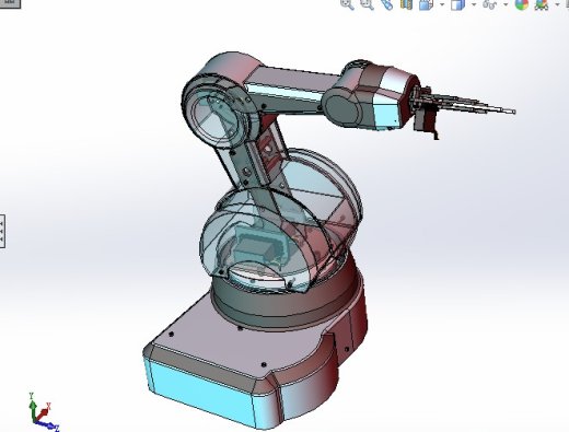 工业机械手3D图纸 机械设计参考资料设计素材缩略图