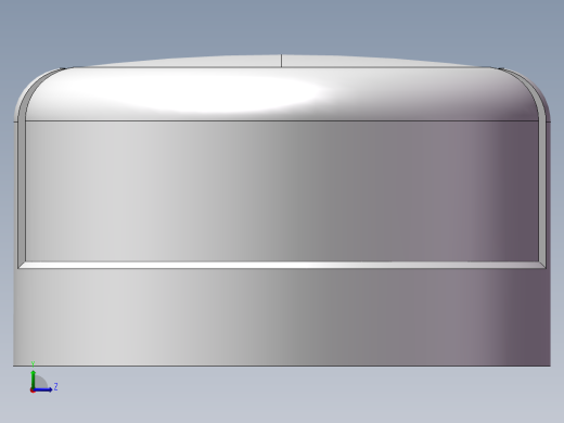 圆管帽 DN40左视缩略图