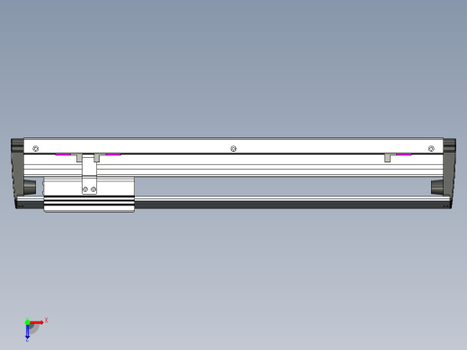 威洛博VL系列3d模型模组VL17E1Y-S350俯视缩略图