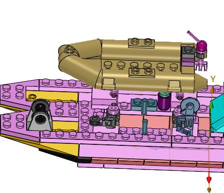 积木启蒙救援舰艇