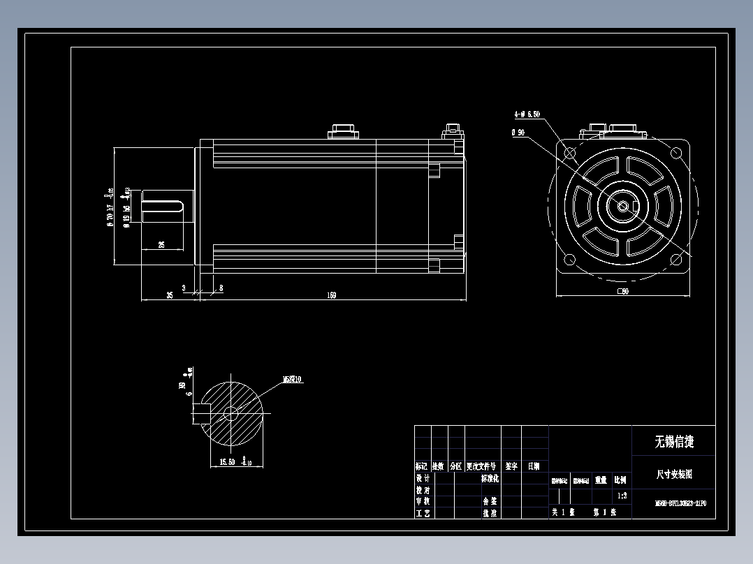 电机MS6H-80TL30BZ3-21P0 .dwg