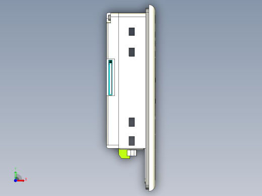 仿真面板前视缩略图