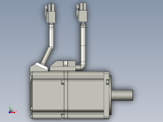 400W MSMJ伺服马达前视缩略图